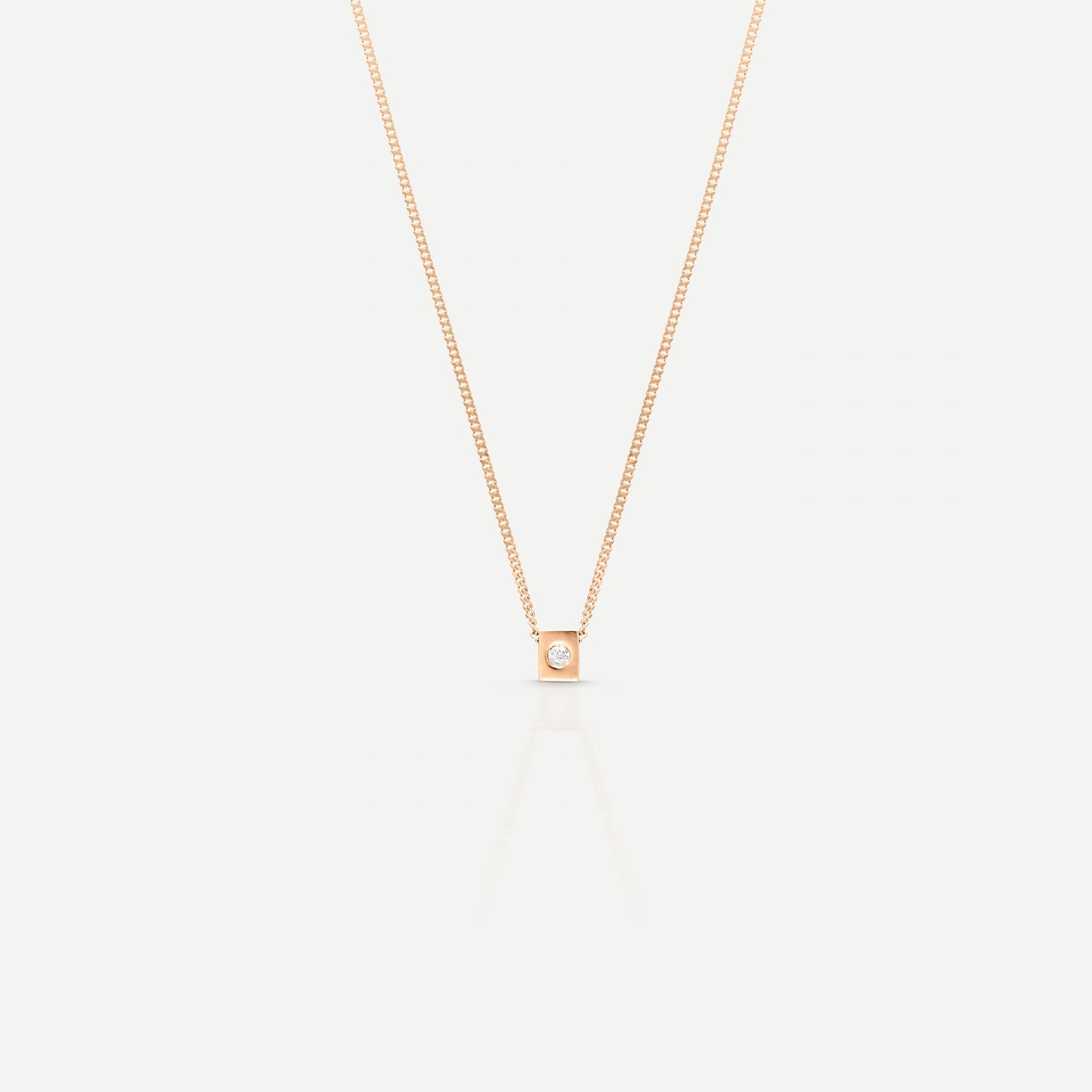 Elegant 0.20 TCW Round Green Topaz Gold Pendant Necklace 13