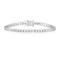 Load image into Gallery viewer, 1 Carat Round Lab-Grown Diamond Tennis Bracelet in Elegant Yellow Gold
