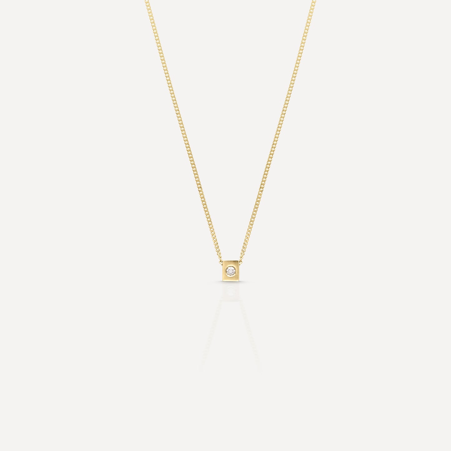 Elegant 0.20 TCW Round Green Topaz Gold Pendant Necklace 4
