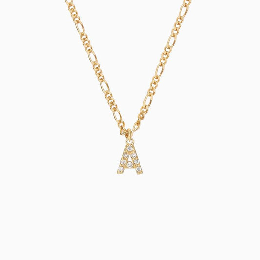 Sparkling 0.12 TCW Round Lab-Grown Diamond Initial Pendant