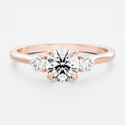 Solitaire- 1.0 CT Oval Moissanite Engagement Ring