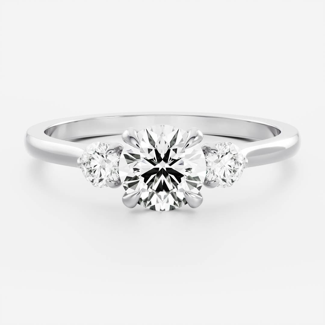 Solitaire-Oval Lab Grown Diamond Engagement Ring