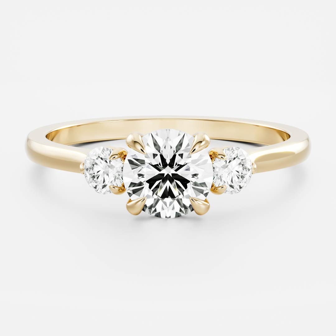Solitaire-Oval Lab Grown Diamond Engagement Ring