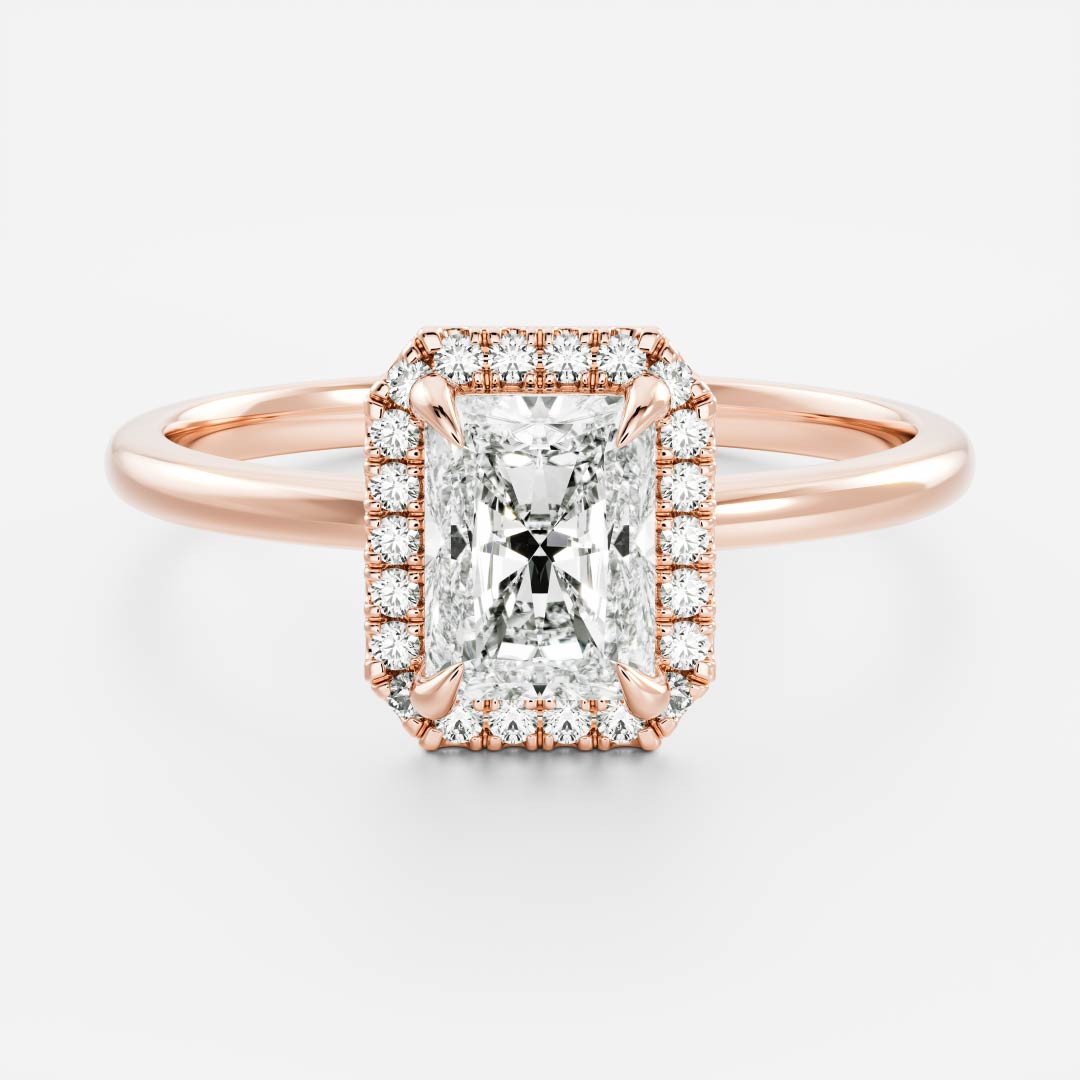Solitaire-Oval Lab Grown Diamond Engagement Ring