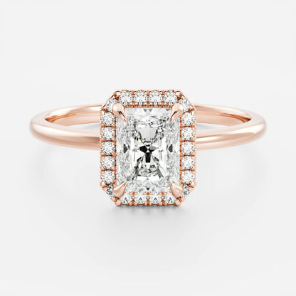 Solitaire- 1.0 CT Oval Moissanite Engagement Ring