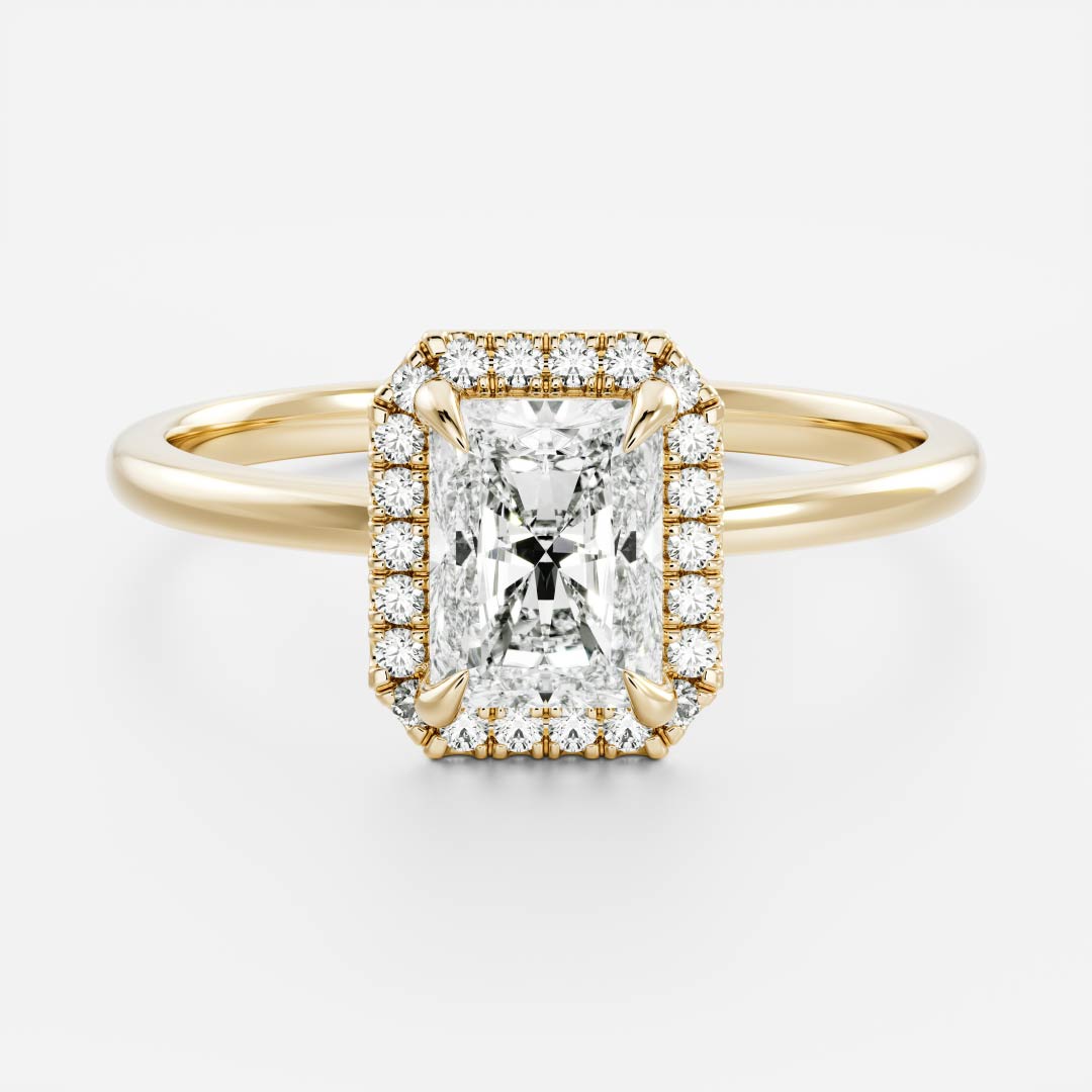Solitaire-Oval Lab Grown Diamond Engagement Ring