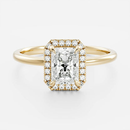 Solitaire- 1.0 CT Oval Moissanite Engagement Ring