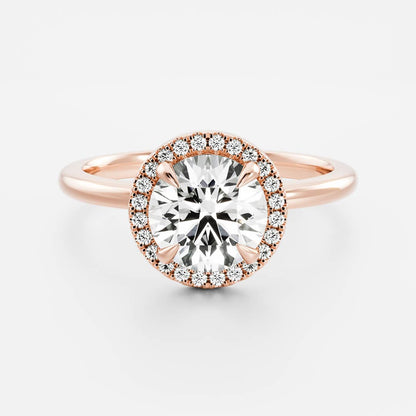 Solitaire-Oval Lab Grown Diamond Engagement Ring