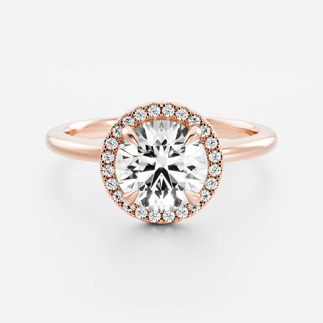 Solitaire- 1.0 CT Oval Moissanite Engagement Ring