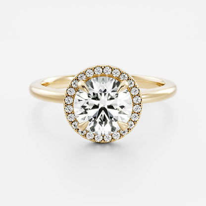 Solitaire-Oval Lab Grown Diamond Engagement Ring