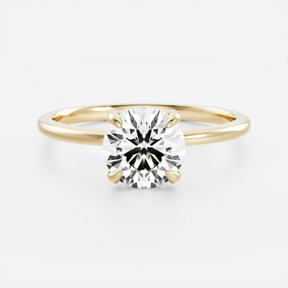 Solitaire-Oval Lab Grown Diamond Engagement Ring