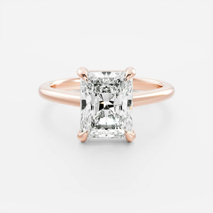 Solitaire-Oval Lab Grown Diamond Engagement Ring