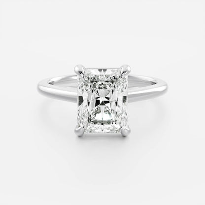 Solitaire-Oval Lab Grown Diamond Engagement Ring