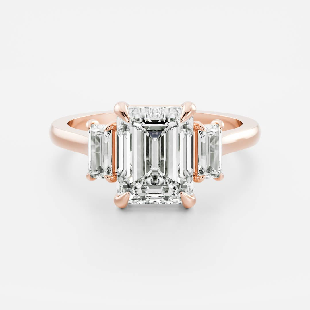 Solitaire-Oval Lab Grown Diamond Engagement Ring