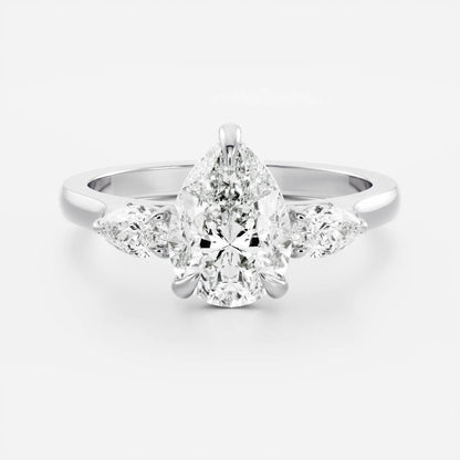 Solitaire-Oval Lab Grown Diamond Engagement Ring