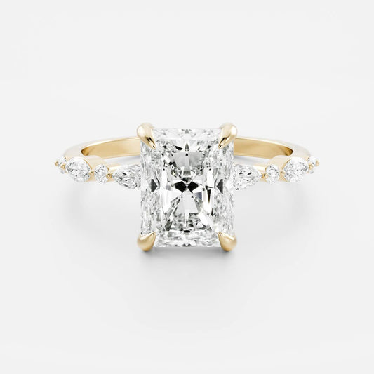 Solitaire-Oval Lab Grown Diamond Engagement Ring