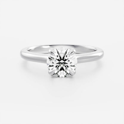 Solitaire-Oval Lab Grown Diamond Engagement Ring