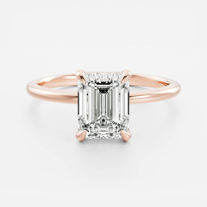 Solitaire-Oval Lab Grown Diamond Engagement Ring