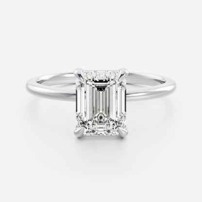 Solitaire-Oval Lab Grown Diamond Engagement Ring
