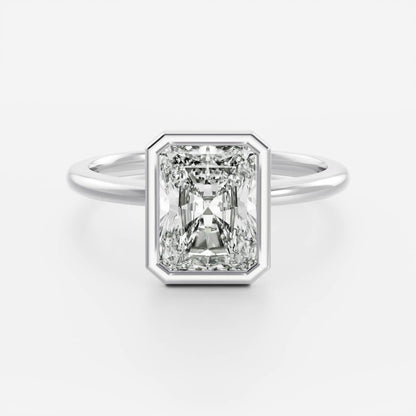 Solitaire-Oval Lab Grown Diamond Engagement Ring