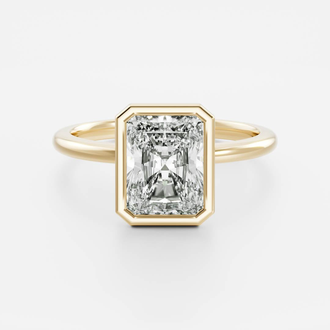 Solitaire-Oval Lab Grown Diamond Engagement Ring