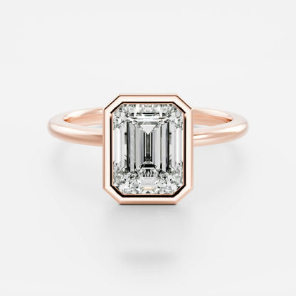 Solitaire-Oval Lab Grown Diamond Engagement Ring