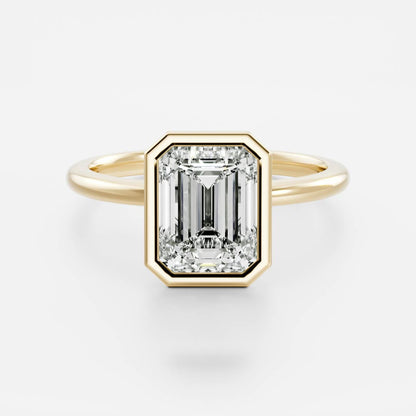 Solitaire-Oval Lab Grown Diamond Engagement Ring