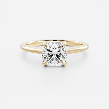Solitaire-Oval Lab Grown Diamond Engagement Ring