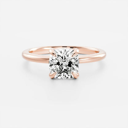 Solitaire-Oval Lab Grown Diamond Engagement Ring
