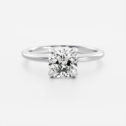 Solitaire-Oval Lab Grown Diamond Engagement Ring