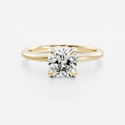 Solitaire-Oval Lab Grown Diamond Engagement Ring