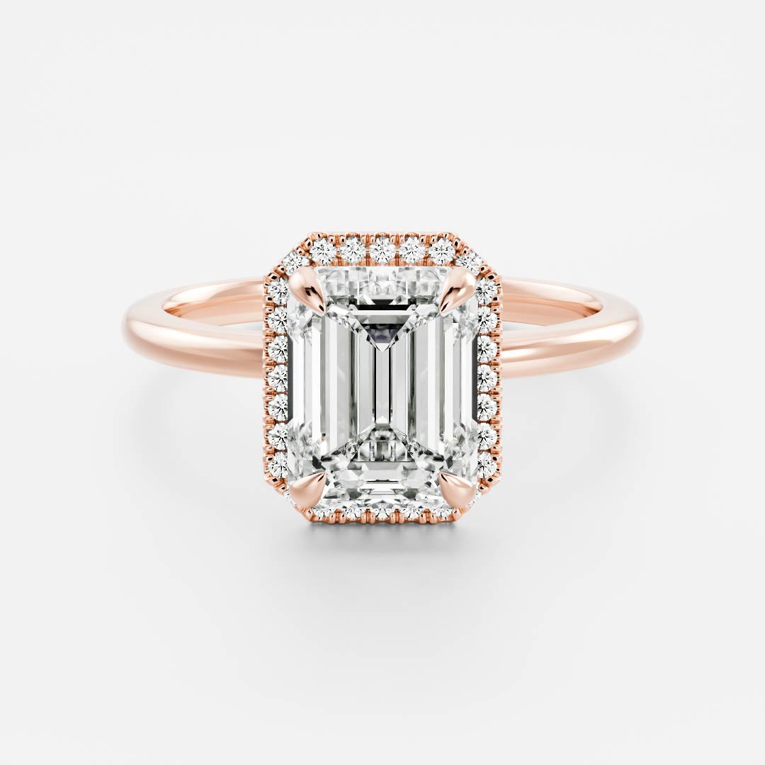 Solitaire-Oval Lab Grown Diamond Engagement Ring