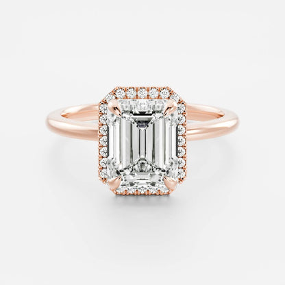 Solitaire- 1.0 CT Oval Moissanite Engagement Ring