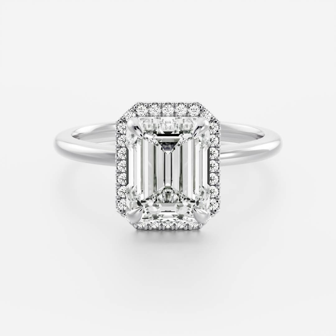 Solitaire-Oval Lab Grown Diamond Engagement Ring