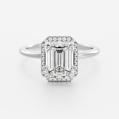 Solitaire-Oval Lab Grown Diamond Engagement Ring