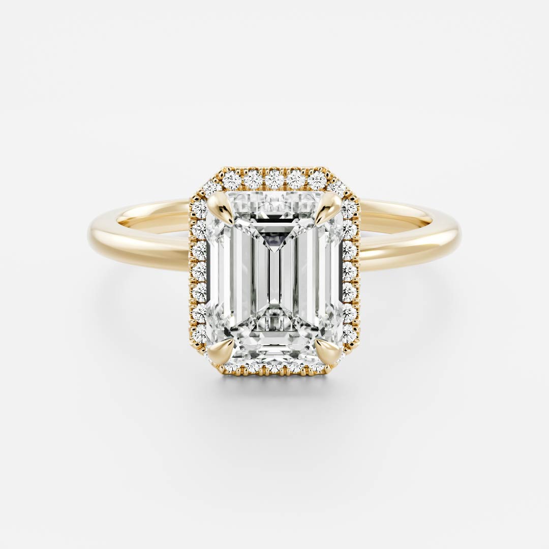 Solitaire-Oval Lab Grown Diamond Engagement Ring