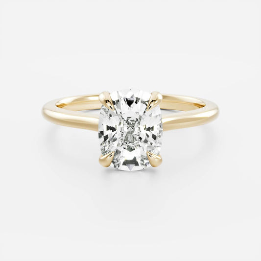 Solitaire-Oval Lab Grown Diamond Engagement Ring