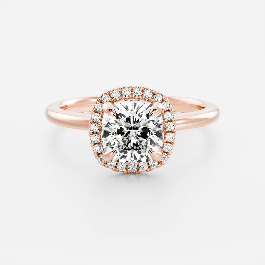 Solitaire-Oval Lab Grown Diamond Engagement Ring