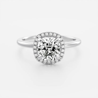 Solitaire-Oval Lab Grown Diamond Engagement Ring
