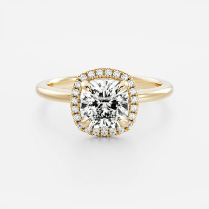 Solitaire-Oval Lab Grown Diamond Engagement Ring