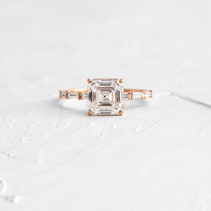 Solitaire-Oval Lab Grown Diamond Engagement Ring