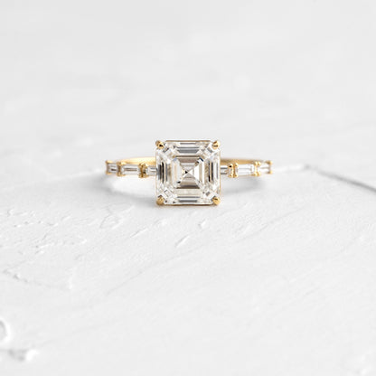 Solitaire-Oval Lab Grown Diamond Engagement Ring