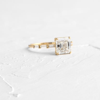 Solitaire-Oval Lab Grown Diamond Engagement Ring