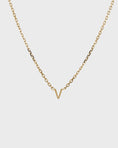 Load image into Gallery viewer, Elegant Gold Initial Choker Necklace
