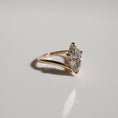 Load image into Gallery viewer, 1.50 CT Marquise Lab-Grown Diamond Solitaire Engagement Ring in Radiant Gold
