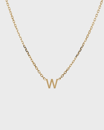Elegant Gold Initial Choker Necklace 23