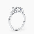 Load image into Gallery viewer, 2.62ct Radiant E- VS 3 Stones Diamond Engagement Ring
