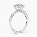 Load image into Gallery viewer, 2.5ct Round G- VS Pave Diamond Engagement Ring
