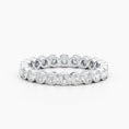 Load image into Gallery viewer, 1.65 TCW Round Stones Full Eternity Wedding Band
