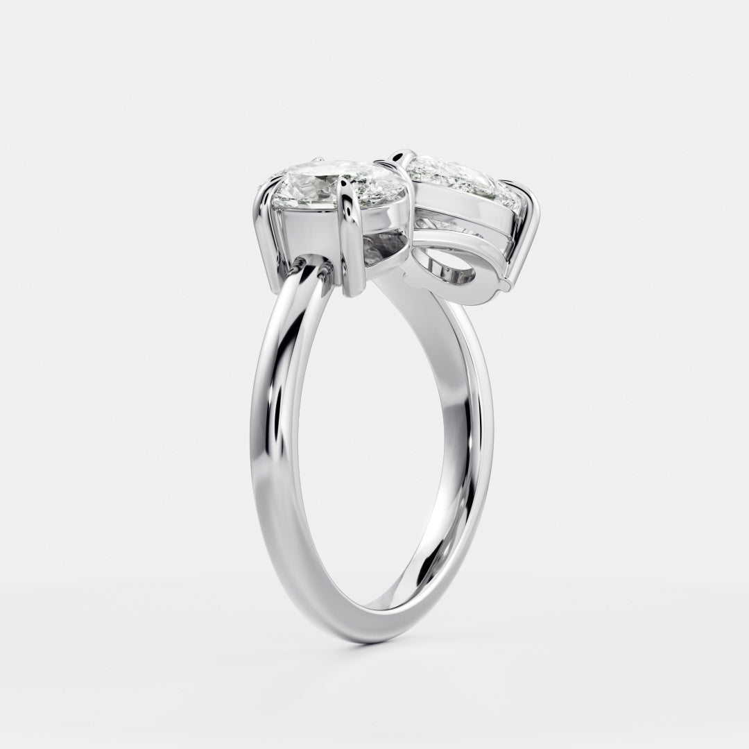 Solitaire-Oval Lab Grown Diamond Engagement Ring